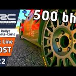 WRC Rally Hybrid Boost in Action : 500bhp off the start line! WRC Rallye Monte-Carlo 2022