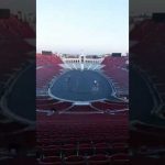 Time Lapse: Watch a track be built in the LA Coliseum #shorts | The Busch Light Clash in LA