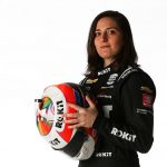 Calderon Relishes Role as Model for Women in Racing