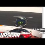Kurt Busch cleaned out, wrecked in The Clash LCQ | NASCAR at the LA Coliseum