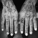 star Lewis Hamilton shows off cryptic new hand tattoos in now-deleted post on Instagram