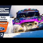 M-Sport Ford WRC Rally Highlights : WRC Rally Sweden 2022 : Day 2 : Ford Puma Rally1 Rally Car