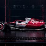Alfa Romeo FINALLY reveal 2022 livery as former Mercedes No 2 Valtteri Bottas' new team launch classy red and white Ferrari-powered car to complete Formula One grid