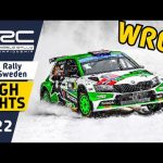 WRC Rally Highlights : Rally Sweden 2022 : WRC2 Results and Rally Action