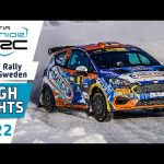 WRC Rally HIghlights : Rally Sweden 2022 : Junior WRC Day 2