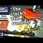 Top 5 WRC+ Clips : Commentators React to LIVE Rally Crashes and Moments : WRC Rally Sweden 2022