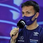 Albon not surprised about Ferrari's early pole