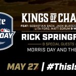 Kings of Chaos, Rick Springfield To Headline Carb Day Concert