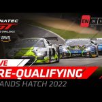 LIVE | Pre-Qualifying | Brands Hatch | Fanatec GT World Challenge Powered by AWS (English)