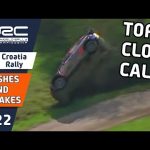 Top 7 WRC Rally Lucky Escapes and Close Calls from WRC Croatia Rally 2022
