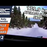 Thierry Neuville Rally Onboard on Snow - WRC Rally Sweden 2022