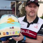 Romantic F1 star Valtteri Bottas reveals new helmet in honour of Aussie girlfriend Tiffany Cromwell for Australian GP