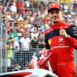 Charles Leclerc takes pole and Max Verstappen in second for Australian Grand Prix with Lewis Hamilton fifth on grid