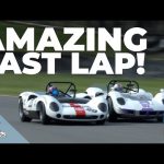 Incredible last lap battle between Lola T70 and McLaren M1A at Goodwood 79MM