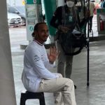 Plastic stool used by F1 star Lewis Hamilton sells for £500 with chair wrapped to preserve ‘freshness of butt-prints’
