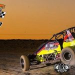 Caleb Stelzig and Colt Treharn Victorious at Aztec Speedway with POWRi NMMRA