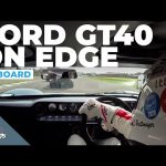 Incredible car control in wild Ford GT40 at Goodwood | Onboard brutal sound
