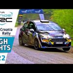 WRC Rally Highlights : Croatia Rally 2022 : Junior WRC Day 1