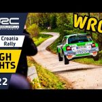 WRC Rally Highlights : Croatia Rally 2022 : WRC2 Day 2