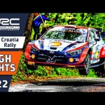 WRC Rally Highlights : WRC Croatia Rally 2022 - Day 2 Afternoon