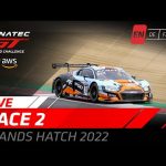 LIVE Race 2 | Brands Hatch | Fanatec GT World Challenge Powered by AWS (ENGLISH)