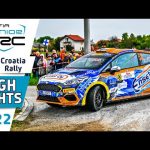 WRC Rally Highlights : Croatia Rally 2022 : Junior WRC Final Results