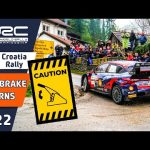 Which Rally Driver does the Best Handbrake Turn? : WRC Croatia Rally 2022