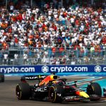 Max Verstappen holds off challenge of Charles Leclerc to win Miami F1 GP