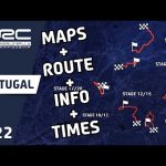 WRC Vodafone Rally de Portugal 2022 : Maps : Route : Stage Info : Times