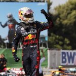 Max Verstappen leads Red Bull one-two to win the Spanish Grand Prix ahead of Mercedes' George Russell after Charles Leclerc's dramatic retirement... with Lewis Hamilton in fifth in stunning recovery drive after first lap puncture dropped him to 19th