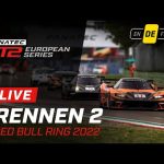 LIVE Race 2 | Red Bull Ring | Fanatec GT2 European Series 2022 (Deutsche)