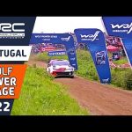 WRC WOLF Power Stage HIGHLIGHTS and RESULTS : WRC Vodafone Rally de Portugal 2022