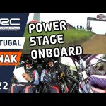 Ott Tänak Rally Onboard : Complete Run of Wolf Power Stage : WRC Vodafone Rally de Portugal 2022