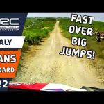 Elfyn Evans Rally Onboard : Toyota GR Yaris Rally 1 WRC Rally Car at WRC Rally Italia Sardegna 2022