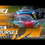 LIVE | Course 1 | Paul Ricard | GT4 European Series 2022 (Francais)