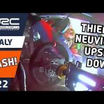 Thierry Neuville CRASH : WRC Rally Italia Sardegna 2022. WRC+ All Live clip.