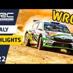 WRC Rally Highlights : WRC Rally Italia Sardegna 2022 : WRC2 Friday