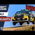 WRC Rally Highlights : WRC Rally Italia Sardegna 2022 : WRC3 Results and Final Day Rally Action