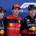 Charles Leclerc nicks Azerbaijan F1 GP pole from Pérez and Verstappen