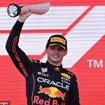 Max Verstappen WINS Azerbaijan Grand Prix in Baku after Ferrari's Charles Leclerc and Carlos Sainz crash OUT in a disastrous double-DNF, with Sergio Perez second and George Russell taking third ahead of Lewis Hamilton