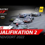 LIVE | Qualifying 2 | Zandvoort | Fanatec GT World Challenge Europe Powered by AWS 2022 (Deutsche)
