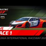 LIVE | Race 1| Virginia | Fanatec GT World Challenge America Powered by AWS 2022