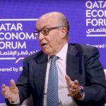 Dorna CEO Ezpeleta speaks at the Qatar Economic Forum