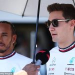 'If he beats Lewis his career is made': Former world champion Jacques Villenueve claims George Russell's F1 reputation will be given a huge boost if he defeats Hamilton at Mercedes