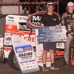 Cannon McIntosh Secures a Macon Speedway Win with POWRi National Midget League