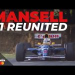 Nigel Mansell reunited with F1 title Williams at Goodwood | Festival of Speed