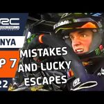 Top 7 WRC Rally Lucky Escapes and Close Calls from WRC Safari Rally Kenya 2022