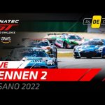 LIVE | Rennen 2 | Misano | Fanatec GT World Challenge Europe Powered by AWS (Deutsche)