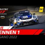 LIVE | Rennen 1 | Misano | Fanatec GT World Challenge Europe Powered by AWS (Deutsche)