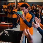 Daniel Ricciardo celebrates his 33rd birthday like a proud Aussie with a crafted SHOEY cake ahead of British Grand Prix